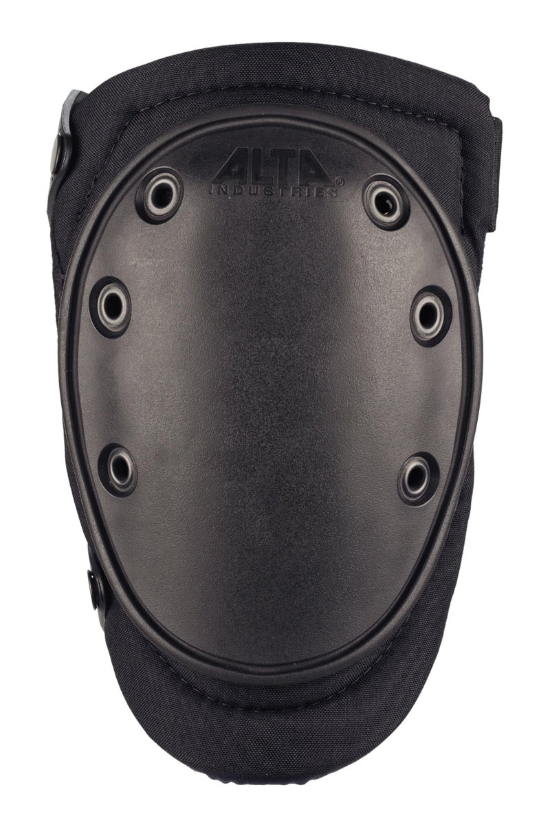 ALTA 50453.00 AltaFLEX Gel Knee Protector Pad, Black Cordura Nylon Fabric, AltaLOK Fastening, Flexible Cap, Long, Black - Image 1